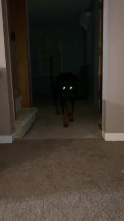 It's funny more than strange....