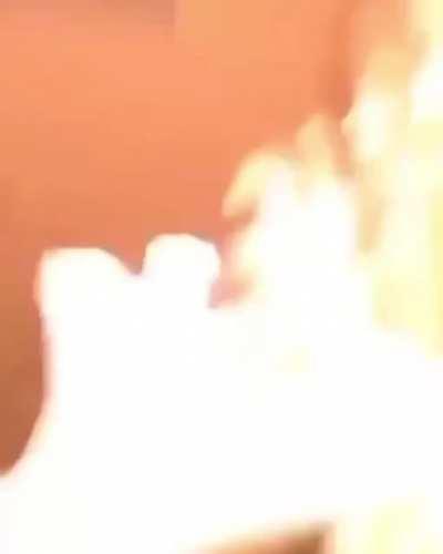 Lighting my hands on fire