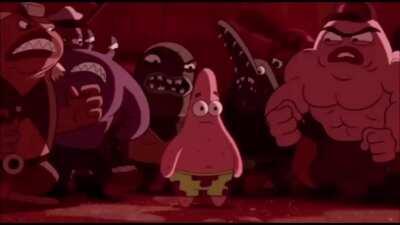 I don’t remember this from Spongebob