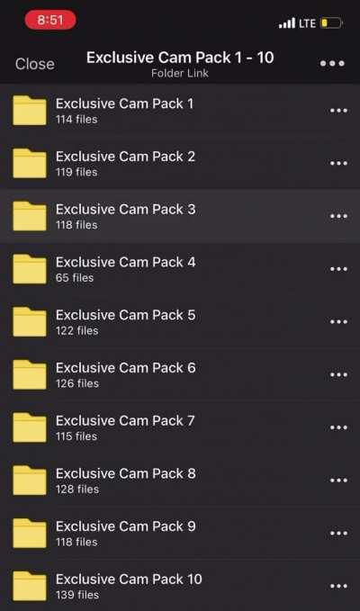ExclusiveCAM Pack 1 to 10 Go Enjoy Link In Comment😍👇