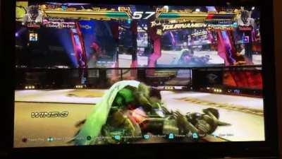 My favourite way to end the round