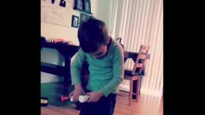 They starting young these days!