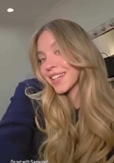 'On set with Samsung' - IG May 2025