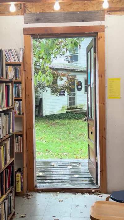 Little Red Book Shack During the Nor’Easter (Livingston, NY)