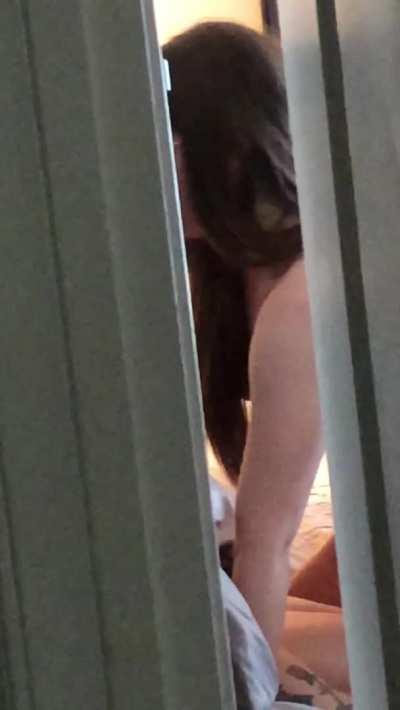 Part 1: cucky had to leave the room so this bull could relax. The smile she gives the camera at the end is proof it worked, and why we keep coming back to this lifestyle!