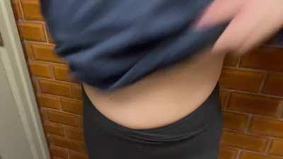 If we're in public, chances are I'm going to sneak away to take nudes 😉