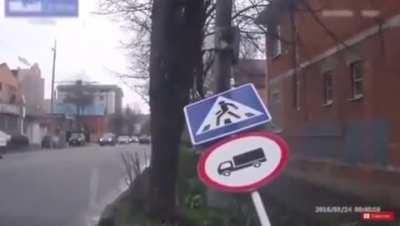 to avoid an accident