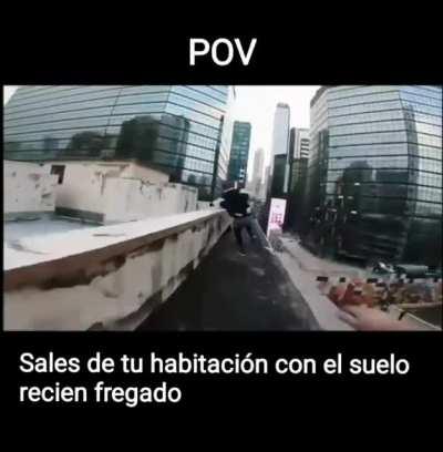 Mamá, te prometo que no lo piso