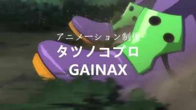 I remade the second half of the NGE Opening with Rebuild footage