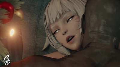 Y'Shtola mating pressed [Final Fantasy]