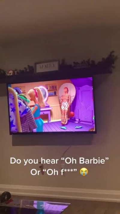 I literally hear both