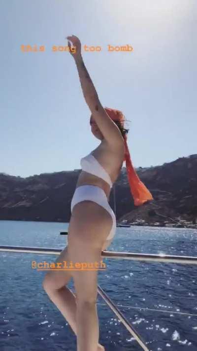 Noah Dancing On A Boat