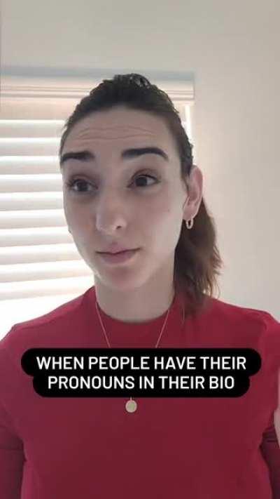 Pronouns are apparently bad