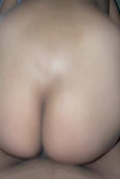 Bouncing my Indian bubble butt on a thick cock