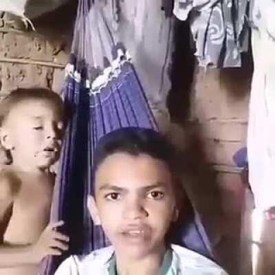 he came to spit on him to leave without any embarrassment