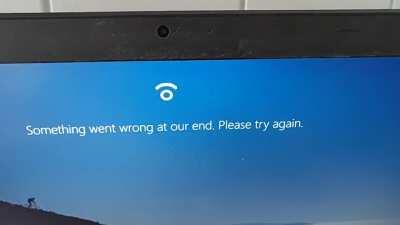 Windows has something stuck in its eye