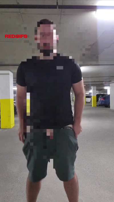 Dropping pants in the car park