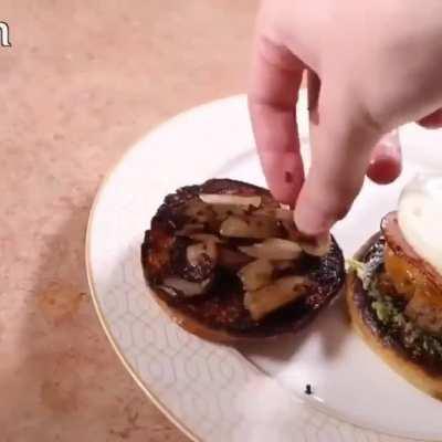 A lovely burger! (Twitter)