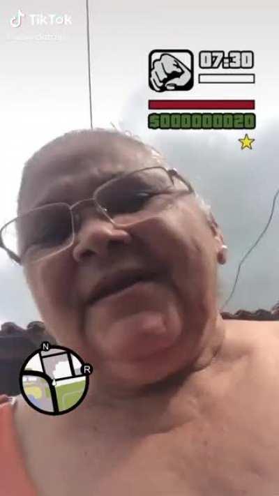A vó do gta volto