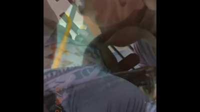 Queenbuttah @ig everybody go follow her she suckin dick in a hallway