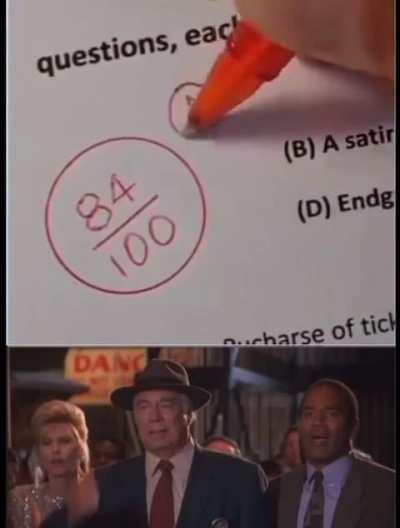 Almost got away with it