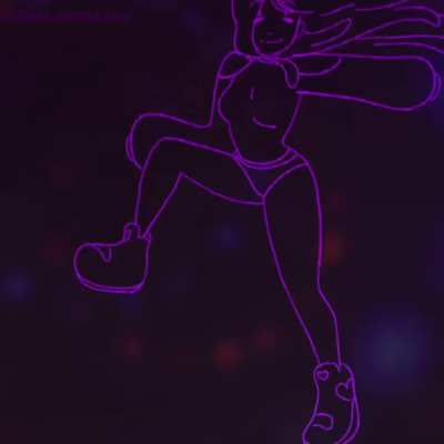 Furi realizing just how much of a wild child her girlfriend Eva really is 🤣 I love her cute little dance moves though 😙 lol