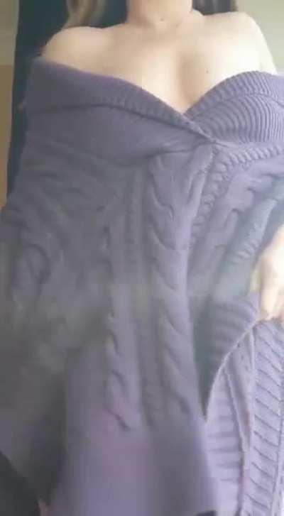 I undress so you can de-stress (oc)(f)