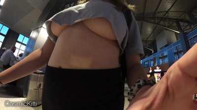 On my way to the mile high club haha [F]