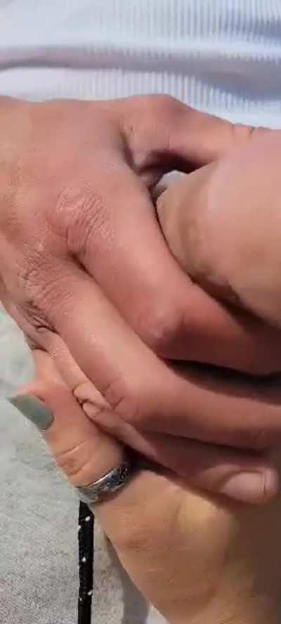 Inhaling the cannabis before the cock. I wonder if the Americans saw us wild Canadians