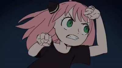 Some madlad actually animated the Anya vs Rengoku meme