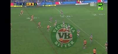 Last play of the game. Oh so Darius.