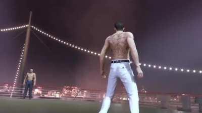 Kiryu show up in Tokyo Olympic Opening