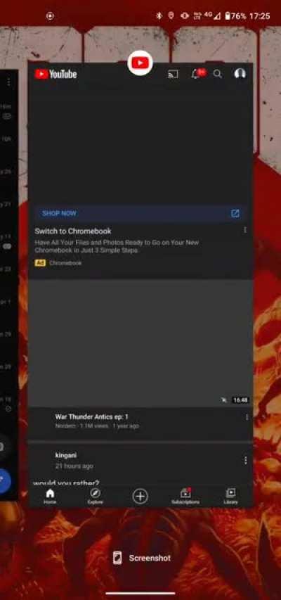 There goes the music!