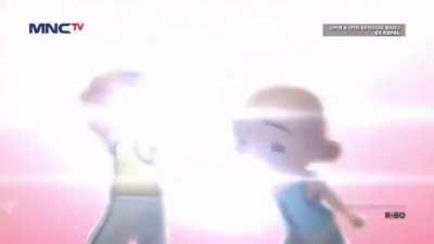 Ape lah jadi dengan Upin Ipin sekarang ni makin mengerikan pulak aku tengok