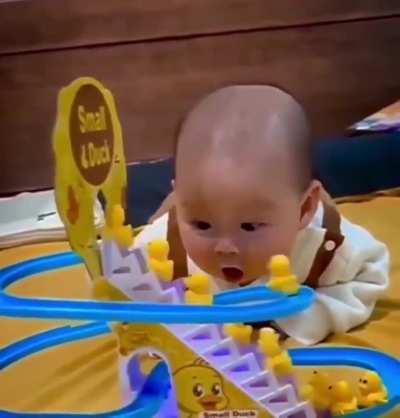 Be with someone who watches you do stuff like this