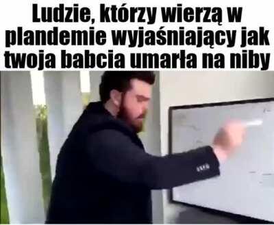 Pandemia chyba Plandemia. Twoja babcia umarła z powodu rosyjskich szpiegów