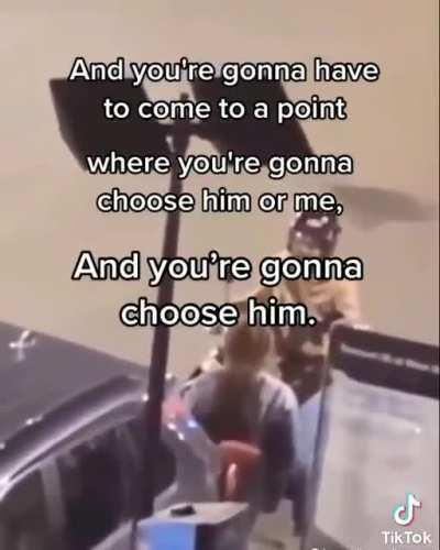 This is sad but ... she has a boyfriend he would have to know that boundaries would get set. Still sad tho.