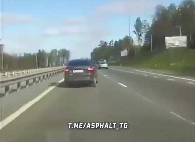 Intentionally cutting off another car