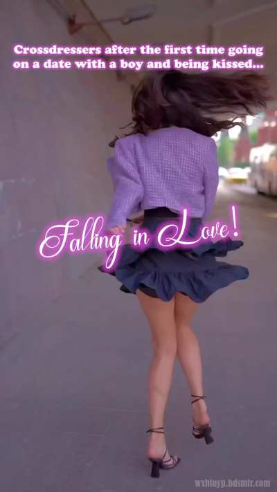 A Sissy's first date with a boy