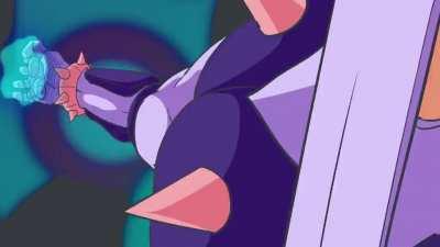 Okuyasu helps you clean the cringe with his stand [Za Hando]