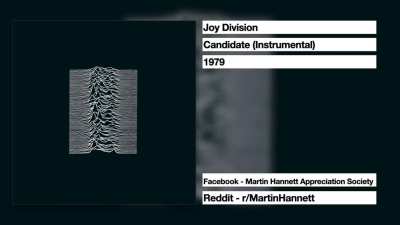 Joy Division - Candidate (Instrumental) - Produced by Martin Hannett
