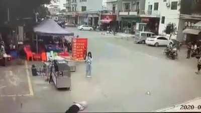 HMFT after I got put down face first in the ground by a dog