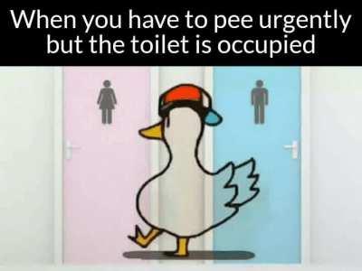 Can't hold it much longer