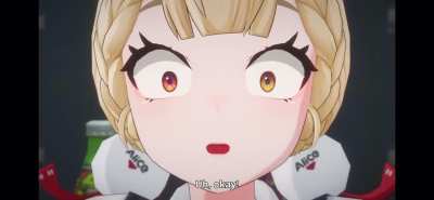 Watching horror movies with an OCD Rabbit Waifu