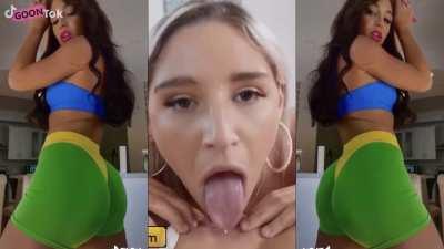 Abella Danger Magic Bomb TikTok Splitscreen Compilation PMV made with goontok.com