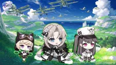 Kronshtadt and comrades are going to beat the Sirens (Kronshtadt, Grozny and Pamyat' Merkuriya)