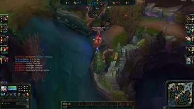 Kayn really wanted the shutdown...