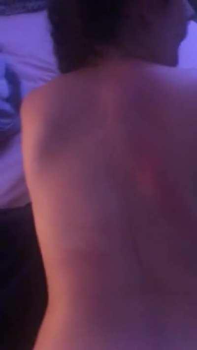 [F] The more bruises he puts, the harder he gets. [OC]