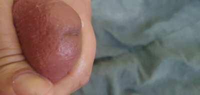 Taking care of morning wood😏