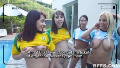 Football BBFS [Blondie Fesser, Lucia Nieto, Zoe Doll, Medusa]